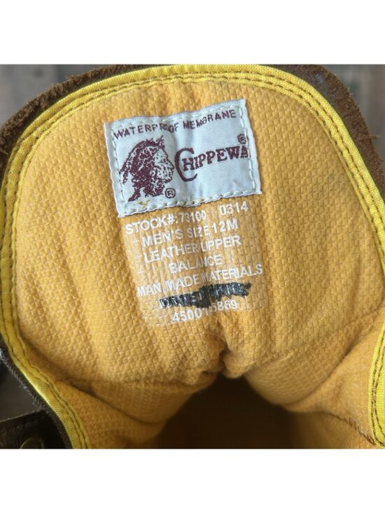 Chippewa 73100 Paladin Waterproof Chipatex Soft Toe Work Boots Mens 12 M main image 9